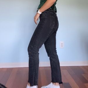 Joe’s Jeans x Taylor Hill Black Kass Ankle Jean